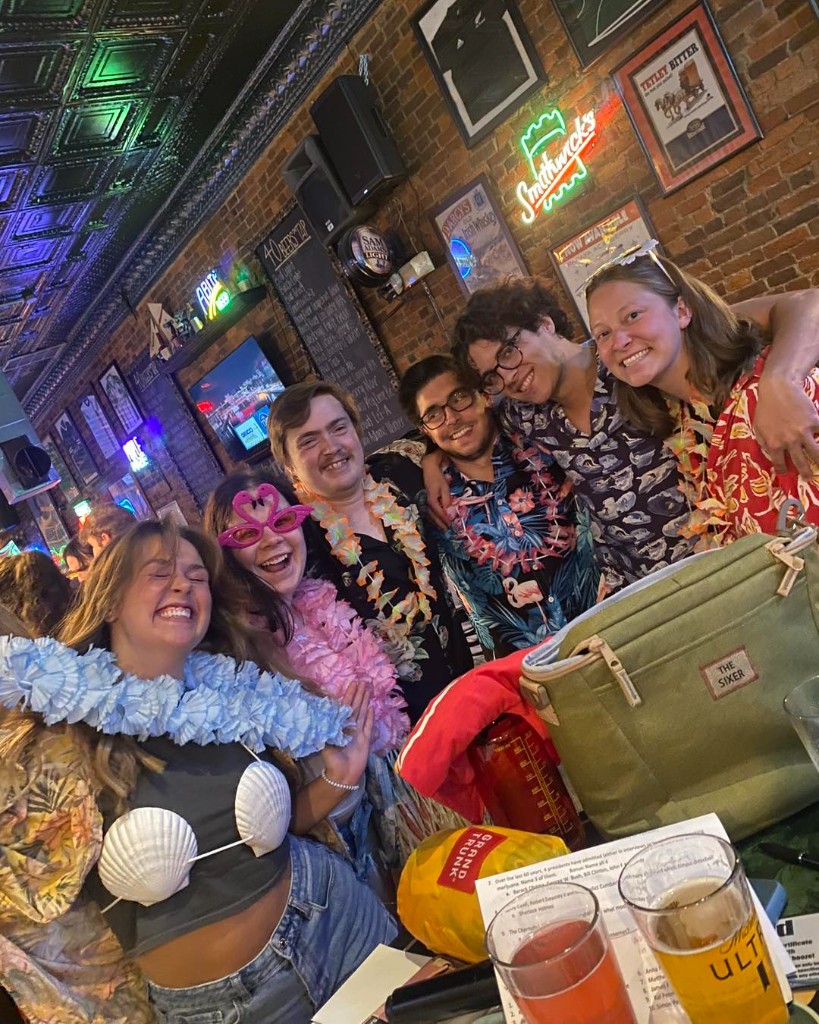 Group photo night at Finnegan's Wake